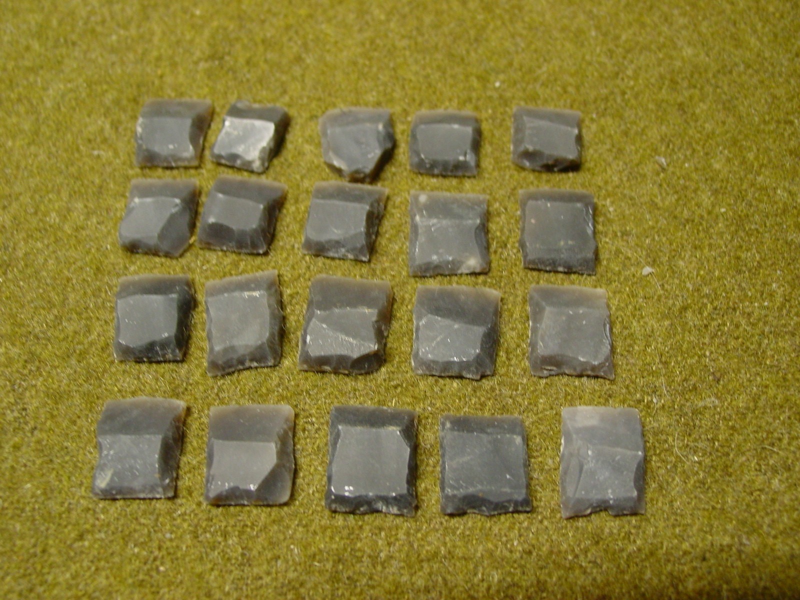 FLINTS (English) Hand Knapped (20)  Small Size FREE SHIPPING !!!!!