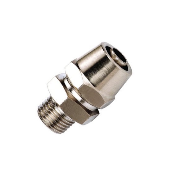 Pneumatic Gas Air Soft Tube Quick Connector Fitting 5/16" 8mm OD to 3/8" NPT #13