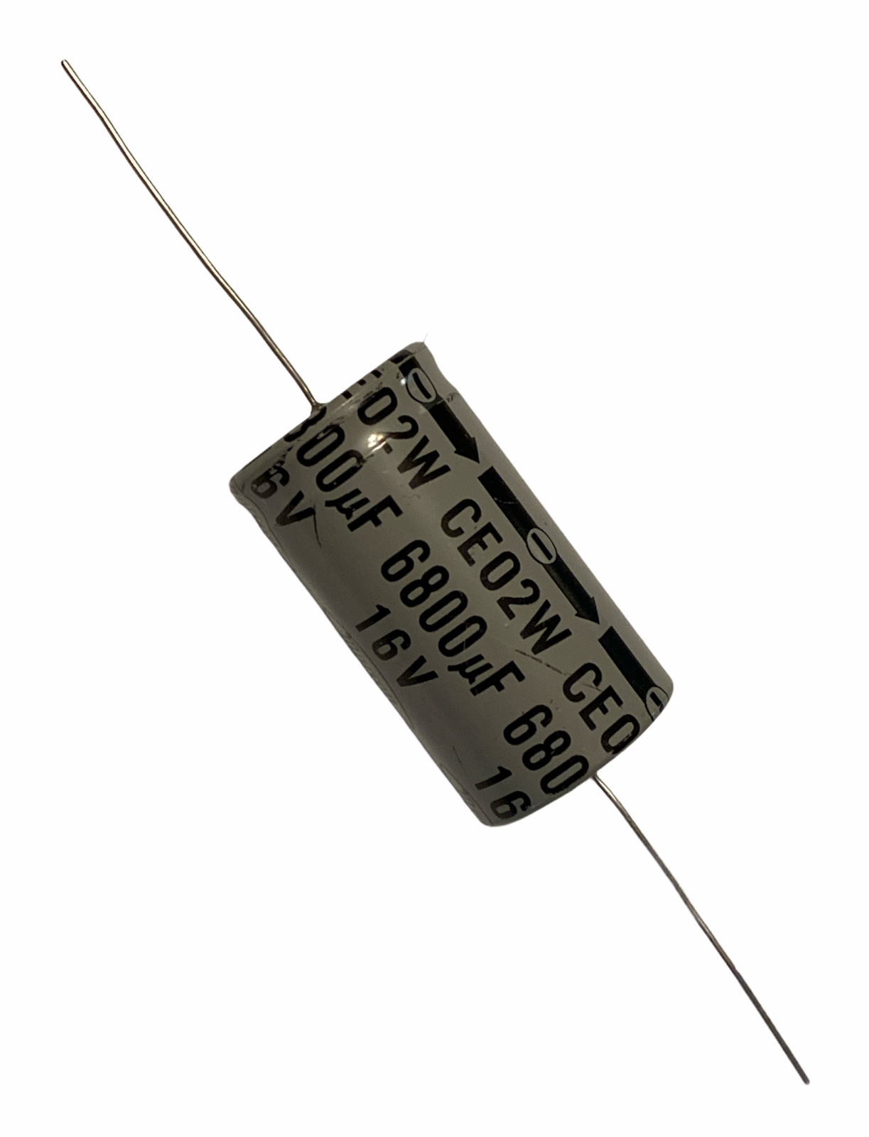 2 PCS MARCON 6800UF 6800MF 16V CAP AL AXIAL CAPACITOR (REPLACING FOR 10V 6.3V)