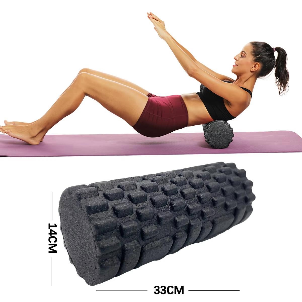 33cm Fitness Foam Roller Yoga Massage Roller Epp Pilates Foam Body Muscle Massag