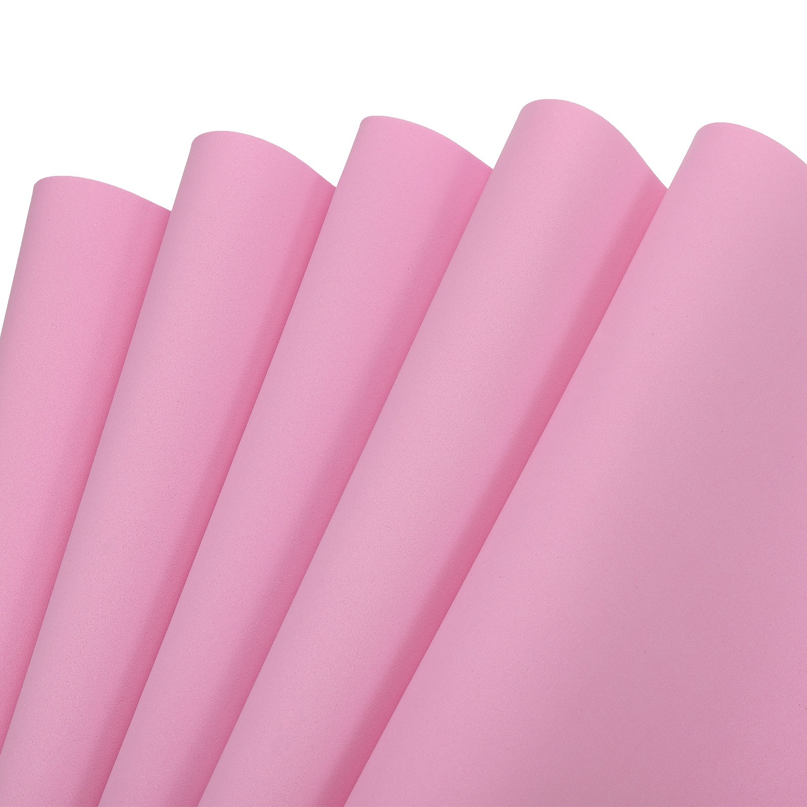 5Pcs EVA Foam Sheets Light Pink 19.7 Inch x 17.7 Inch 0.8mm Thick Crafts Sheets