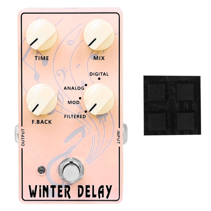 Advanced Guitar Processor Distortion Delay Effects Ergonomic Controls Durability
