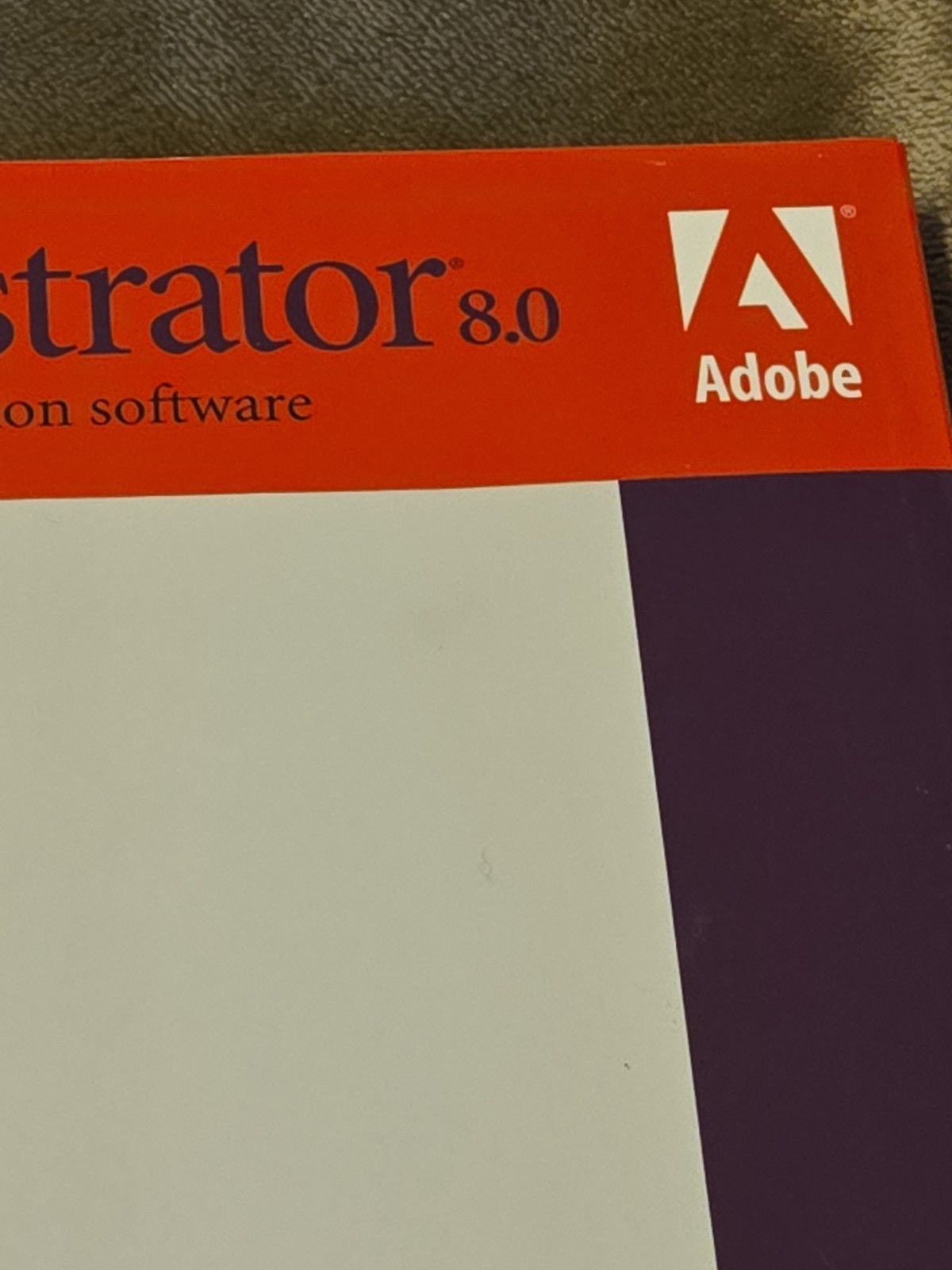 Adobe Illustrator 8.0 User Guide Windows P.C. Computer Book New Sealed