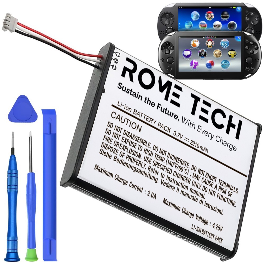 Battery for Sony PlayStation PS Vita 2007, PCH- 2007, PCH-2000, PSV2000 SP86R
