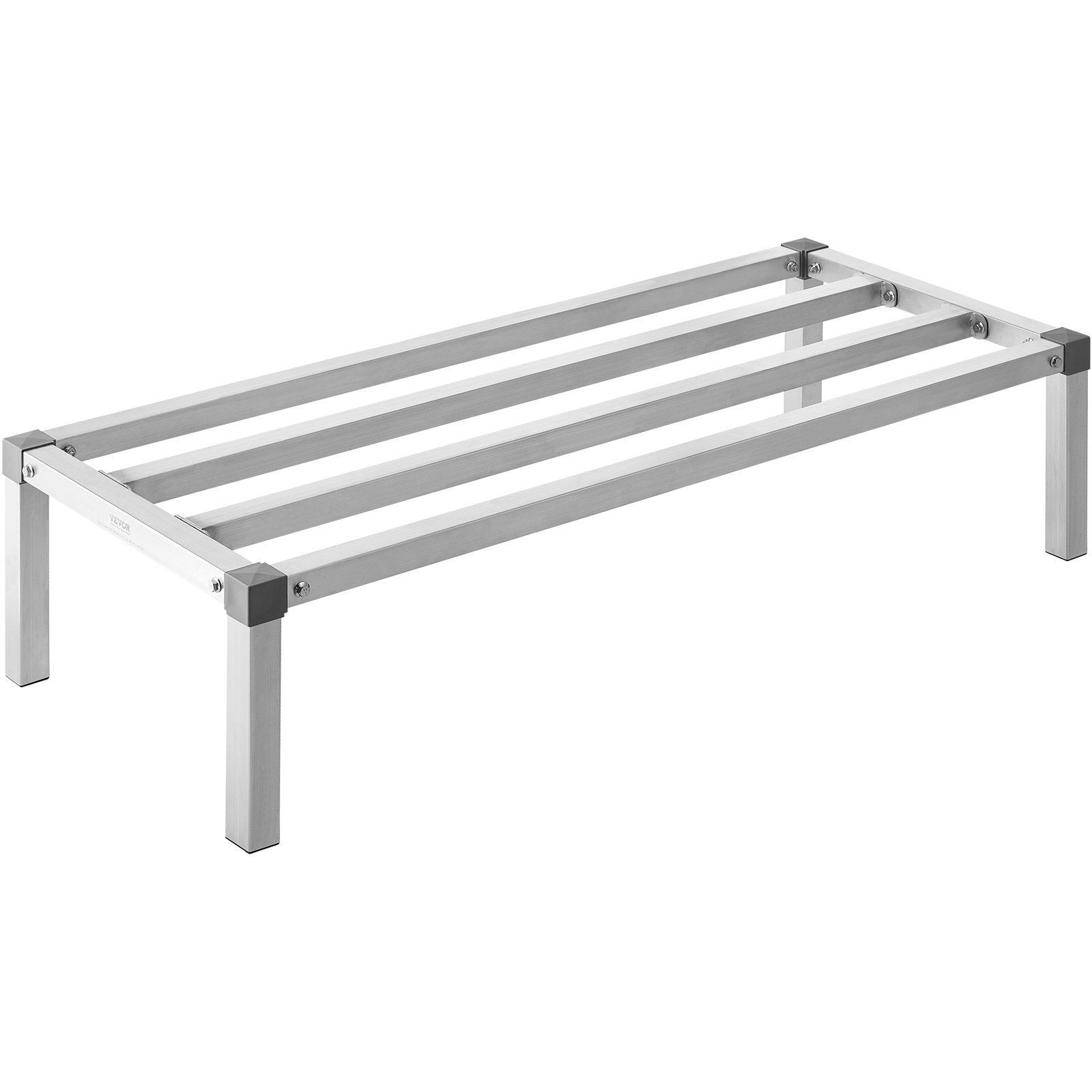 48x20x12in Aluminum Storage System 1000lb Weight Limit Tool Free Setup