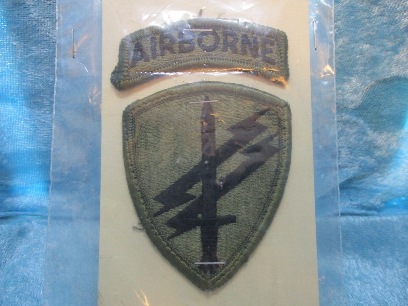 Airborne Military Patch Set