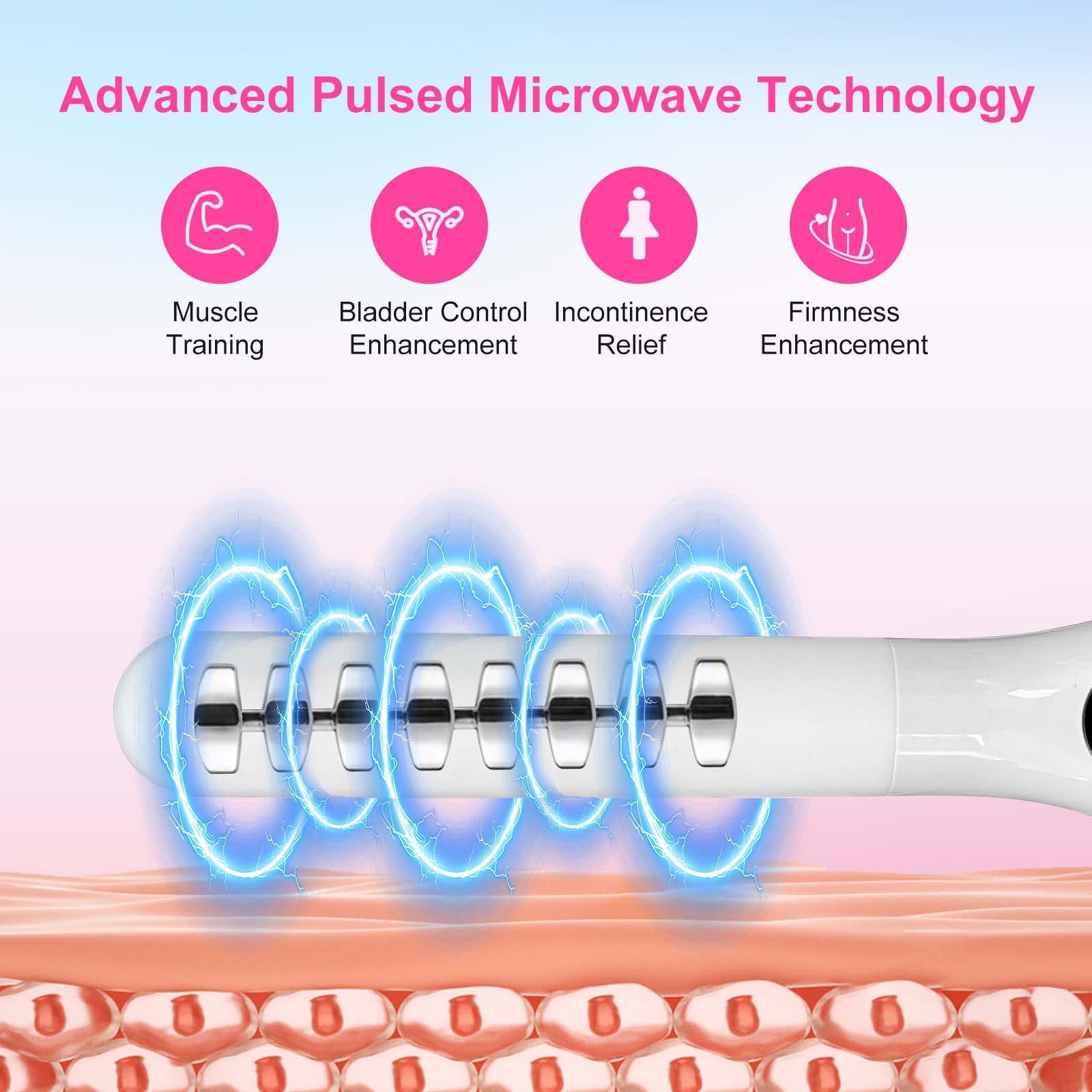 Non-Surgical Vaginal Tightening Therapy Device Thermal Microcurrent Treatment