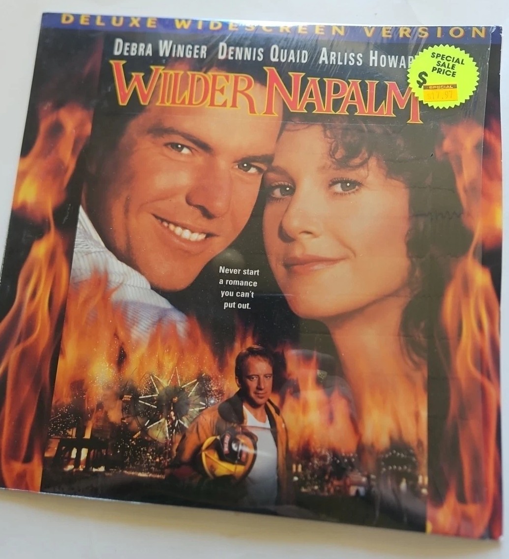 Wilder Napalm Laserdisc 1994 Debra Winger Very Good Condition RA1