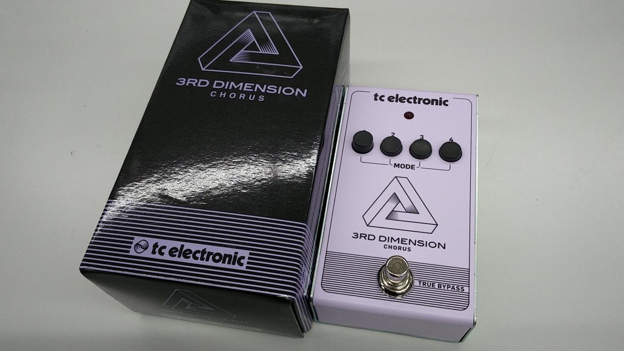 TC Electronic 3rd Dimension Chorus Effector, 80s Clear Tone, Unique Design, Used