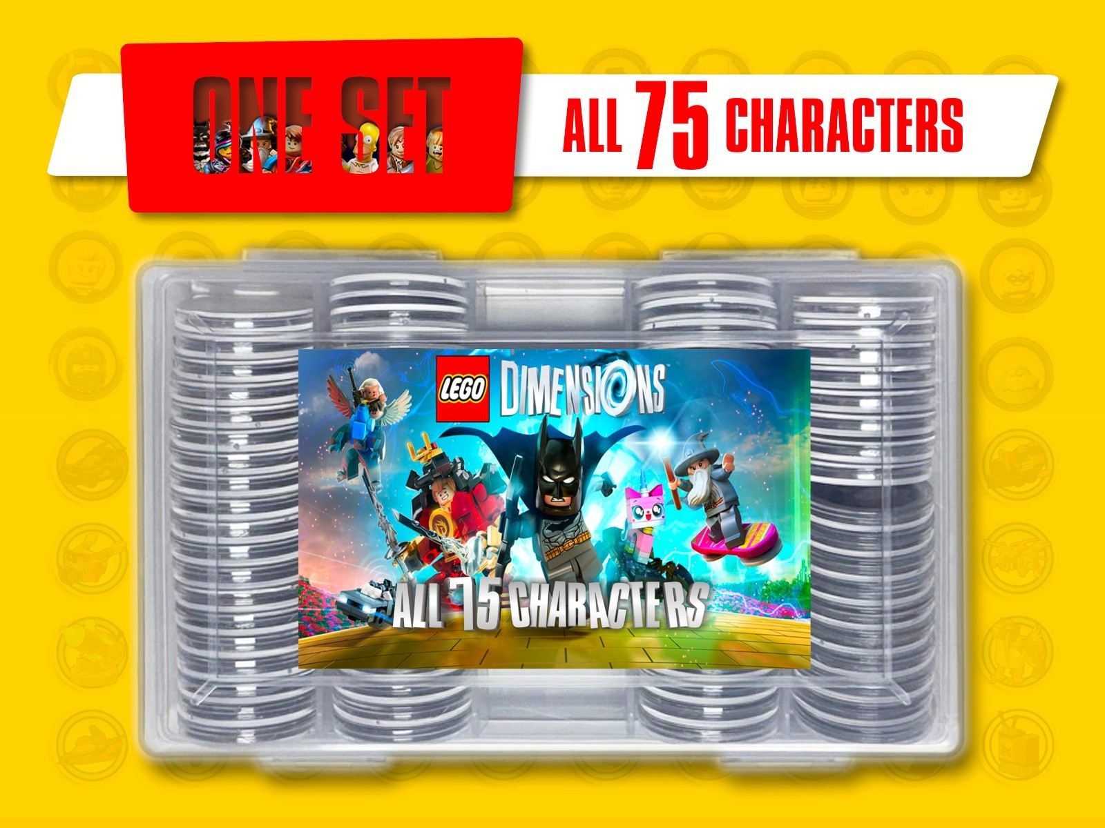 LEGO Dimensions [ 75 ] Full Set NFC Tags