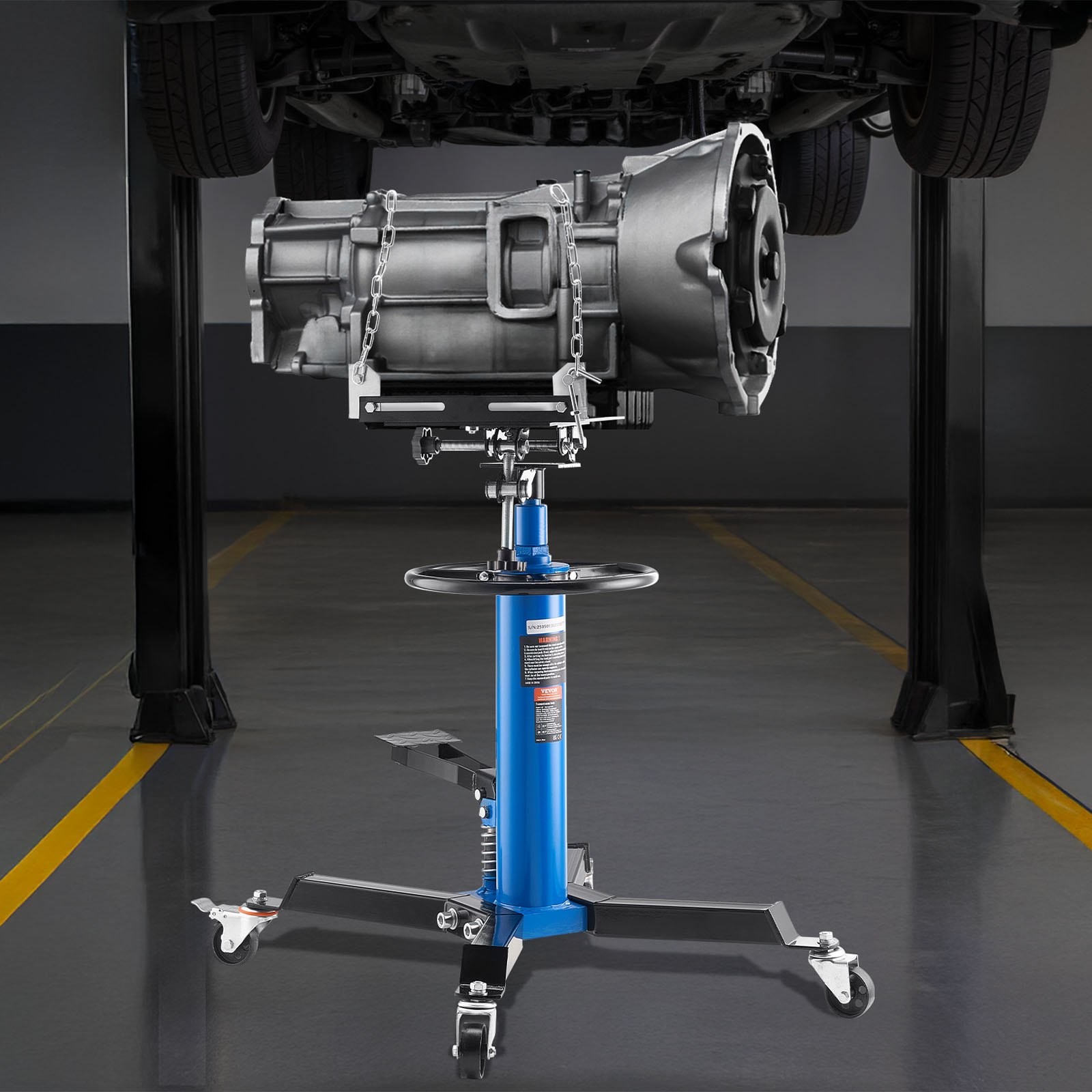 Transmission Jack,  Hydraulic Telescoping Transmission Jack, 2-Stage