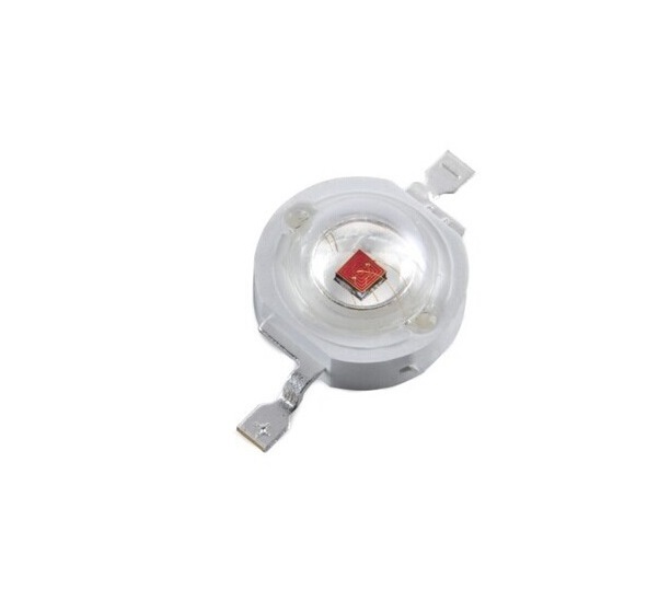 5PCS 1W Red Led Chip High Power LED Beads 50LM Red NEW