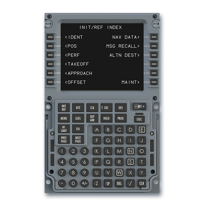 Simplayer Flight Simulator CDU Control Display Cockpit Simulator for 737FMC ty2