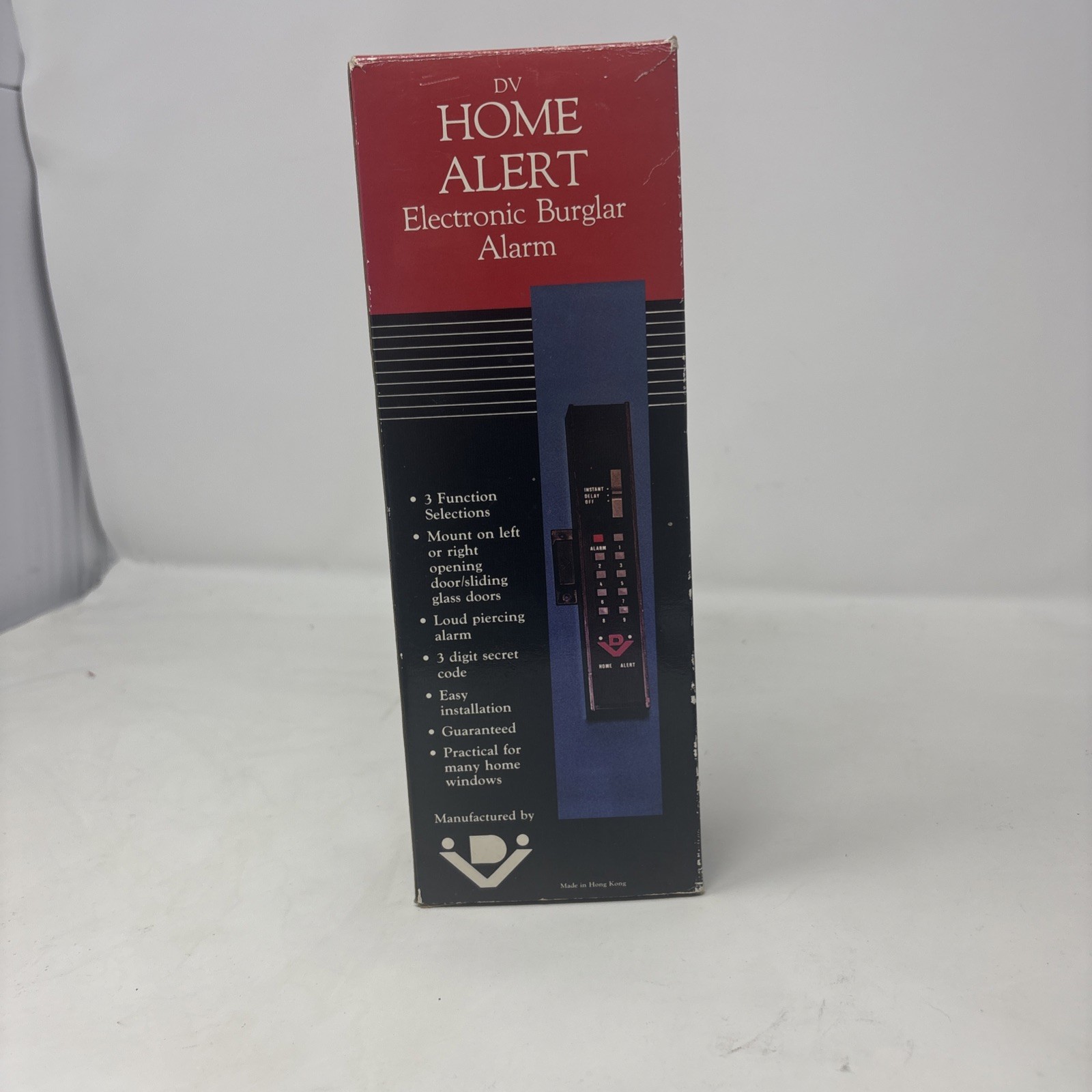 DV Home Alert Vintage Electric Burglar Alarm *Tested*