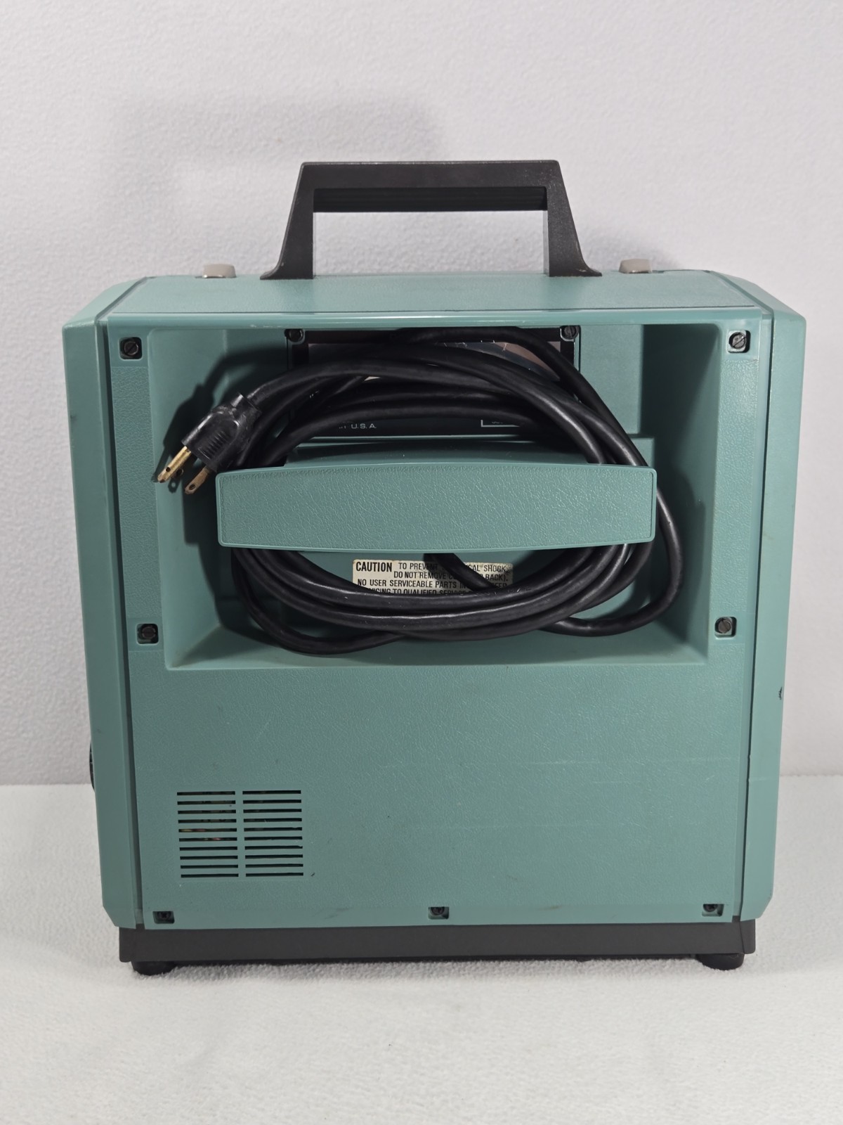 Bell & Howell 1585 C Filmosound 16mm Sound Auto Load Desktop Projector Green