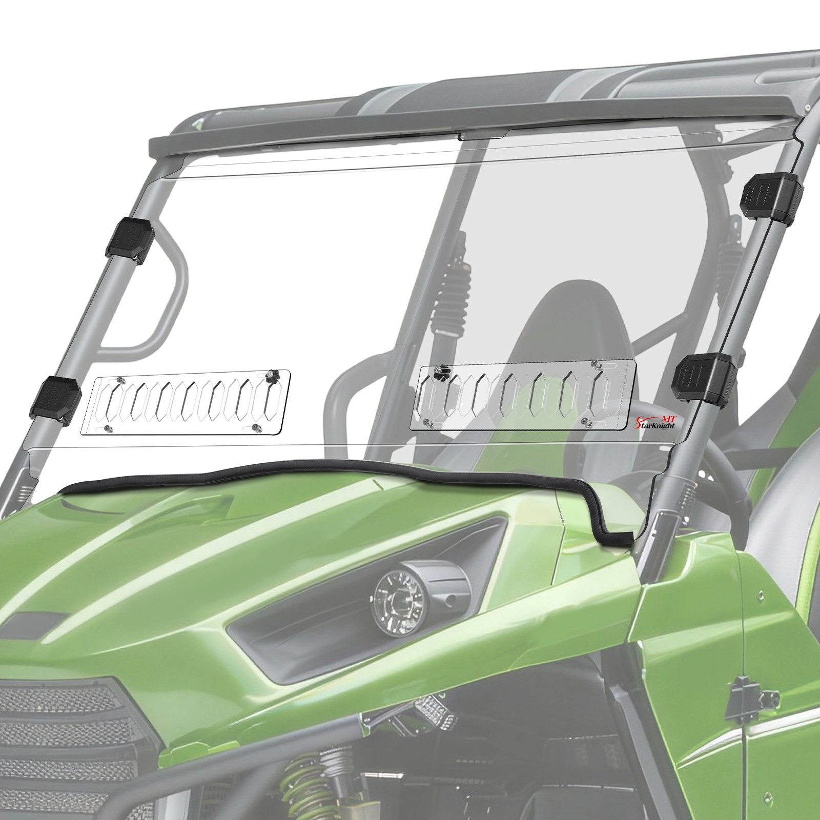 Heavy Duty Vented Front Windshield For Kawasaki Teryx 800 /Teryx 4 800 2014 2015