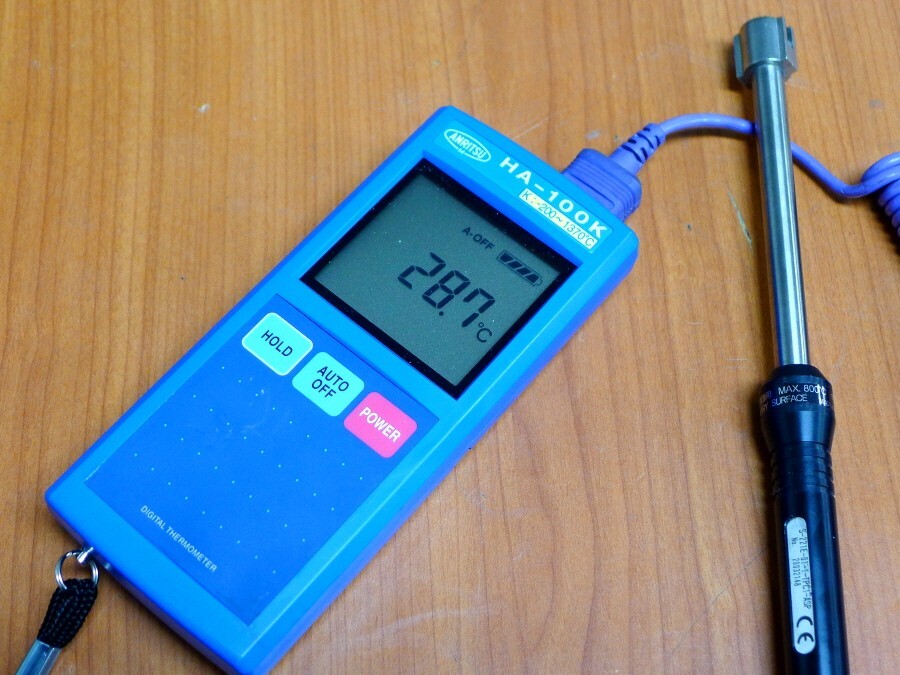 Anritsu HA-100K / HD-1100K Handheld precision Thermometer