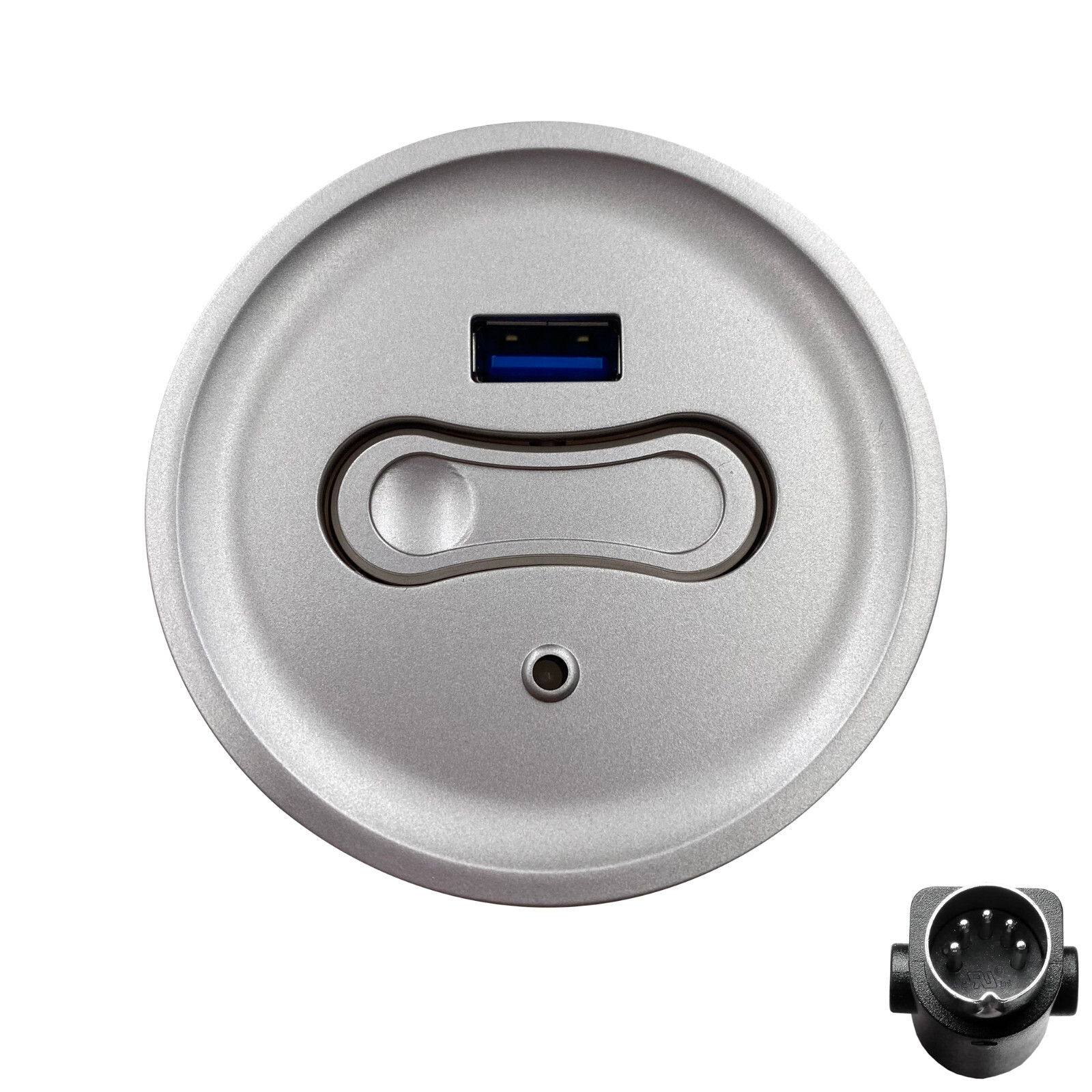 5 Pin Round Switch Power Recliner Lift Chairs Hand Control with USB KDH239-002