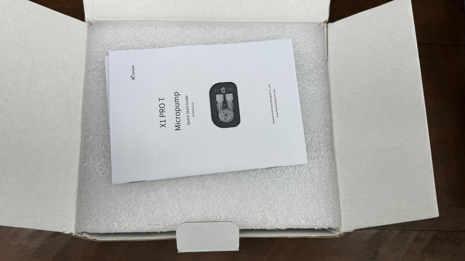 X1 PRO T Stepper Pump - Kamoer WiFi