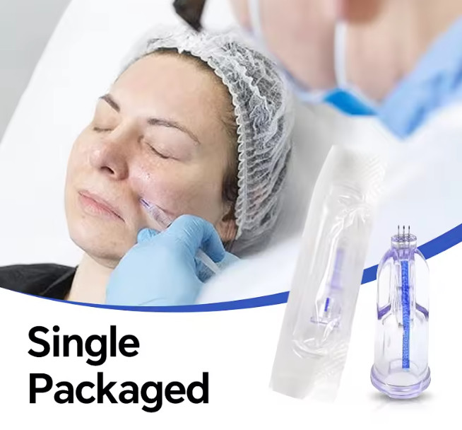 Disposable Nanosoft Microneedle 3 Pins Micro needle Sterile Single Packaged