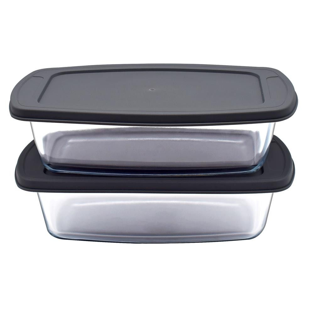 NutriChef NCGL2LO NutriChef 2 Sets Loaf Pan - 62.07oz Stackable Superior Premium