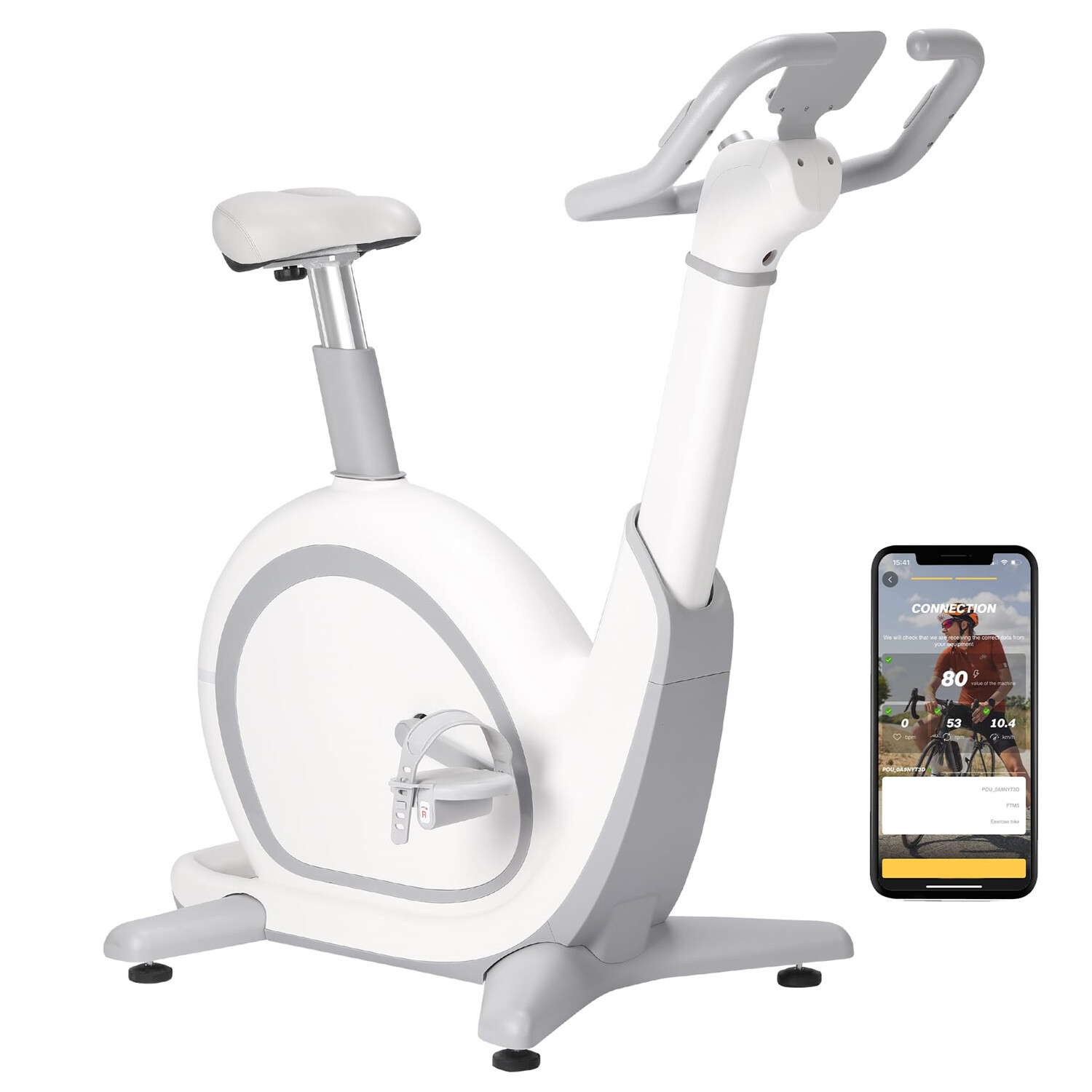 Smart Exercise Bike 36 Levels Magnetic Resistance Exercise Bike 350 Lbs Weight