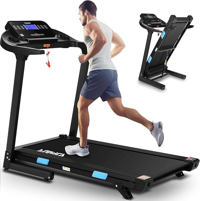 3.25HP Incline Treadmill, 10mph Extra-Wide Running Treadmill ✔Soft Drop System ~
