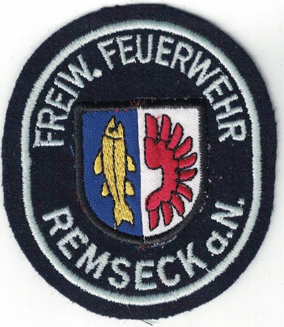 Freiwillige Feuerwehr Remseck am Neckar Germany Fire Dept. Firefighter patch NEW