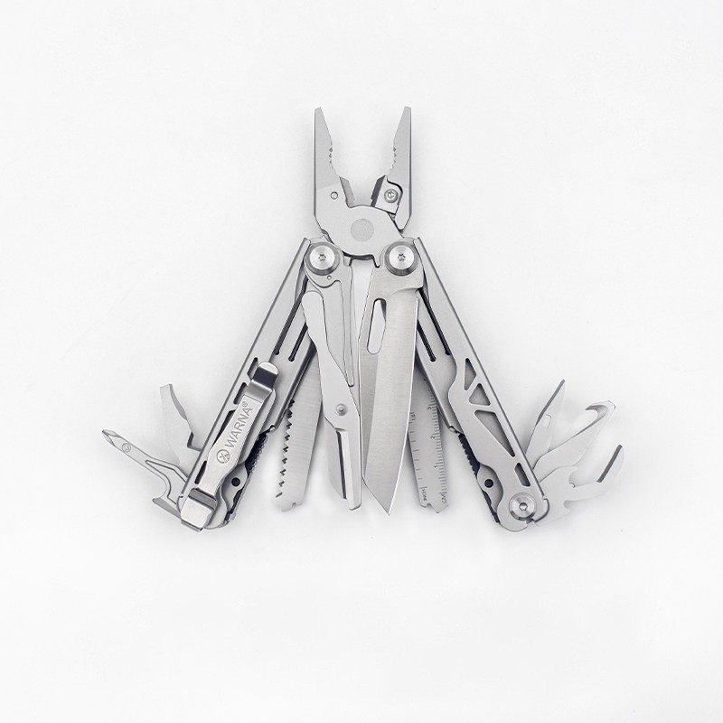 Stainless Steel Folding Multitool Pliers EDC Pocket Utility Tool Outdoor Camping