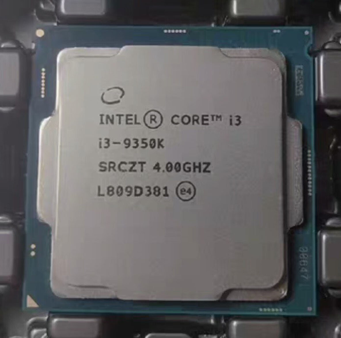 Intel Core i3-9350K 4 Core 4 threads 91W 8MB 4.00GHz LGA-1151 CPU processor
