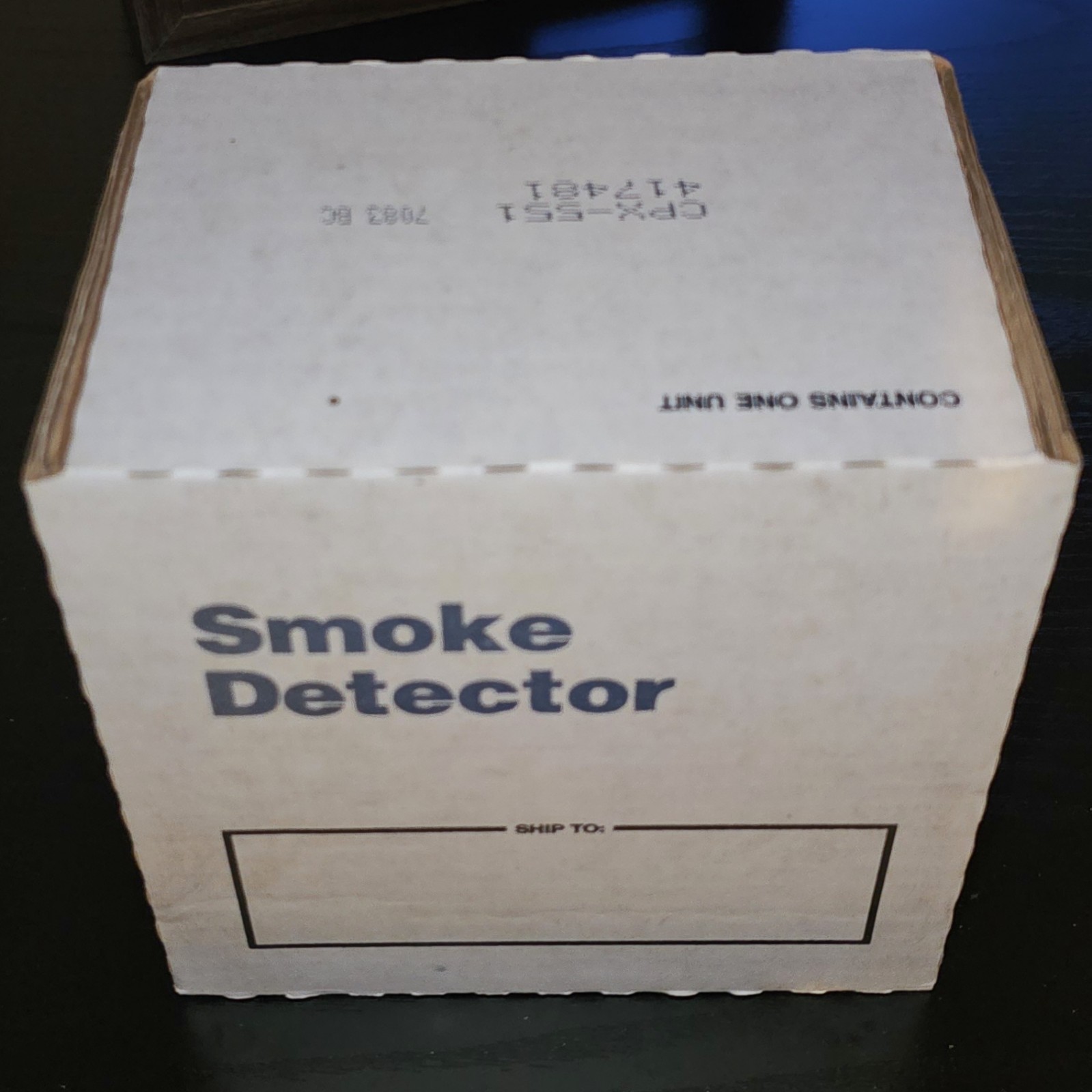 Notifier CPX-551 Plug-in Intelligent Ionization Smoke Detector