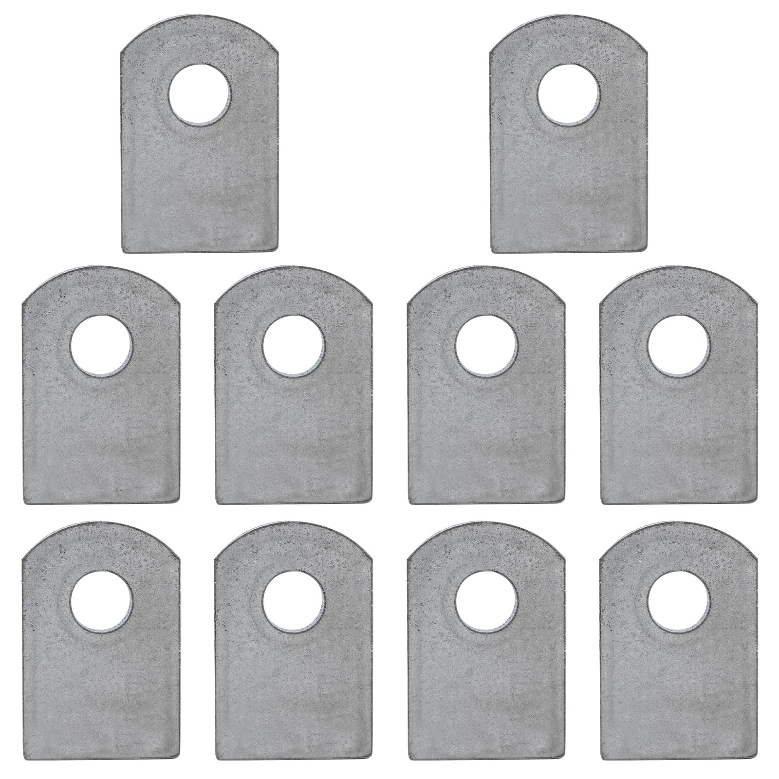 Weld on Tabs, Steel Shock Basic Tab, Flat Mount-Small 3/16" Thick