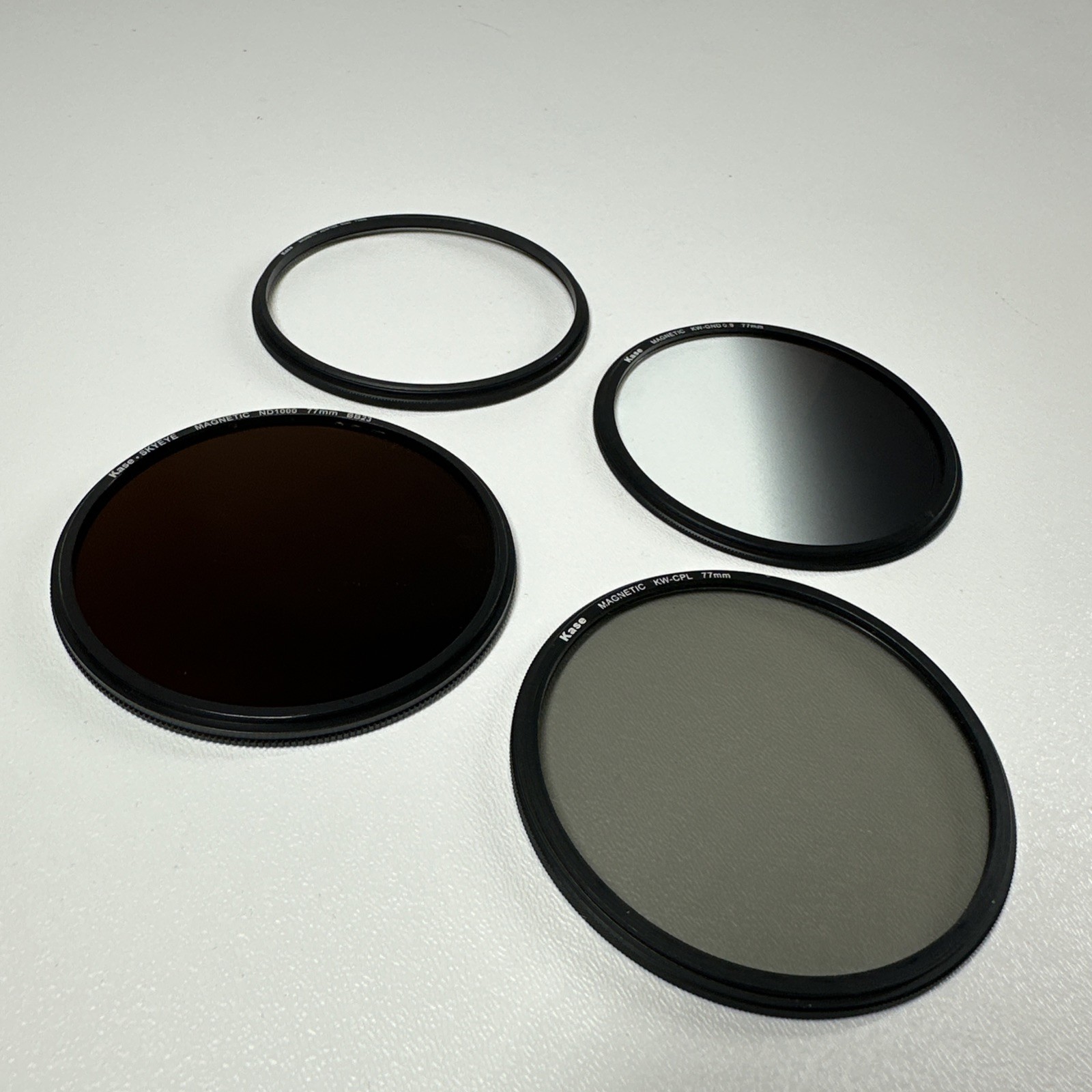 Kase 77mm Skyeye Magnetic ND1000 / KW-CPL / KW-GND 0.9 + Adapter Ring