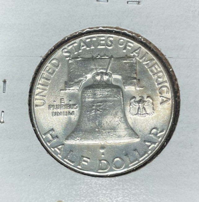 1955 FRANKLIN SILVER HALF DOLLAR ~ CH/BU ~ BEAUTIFUL COIN ~
