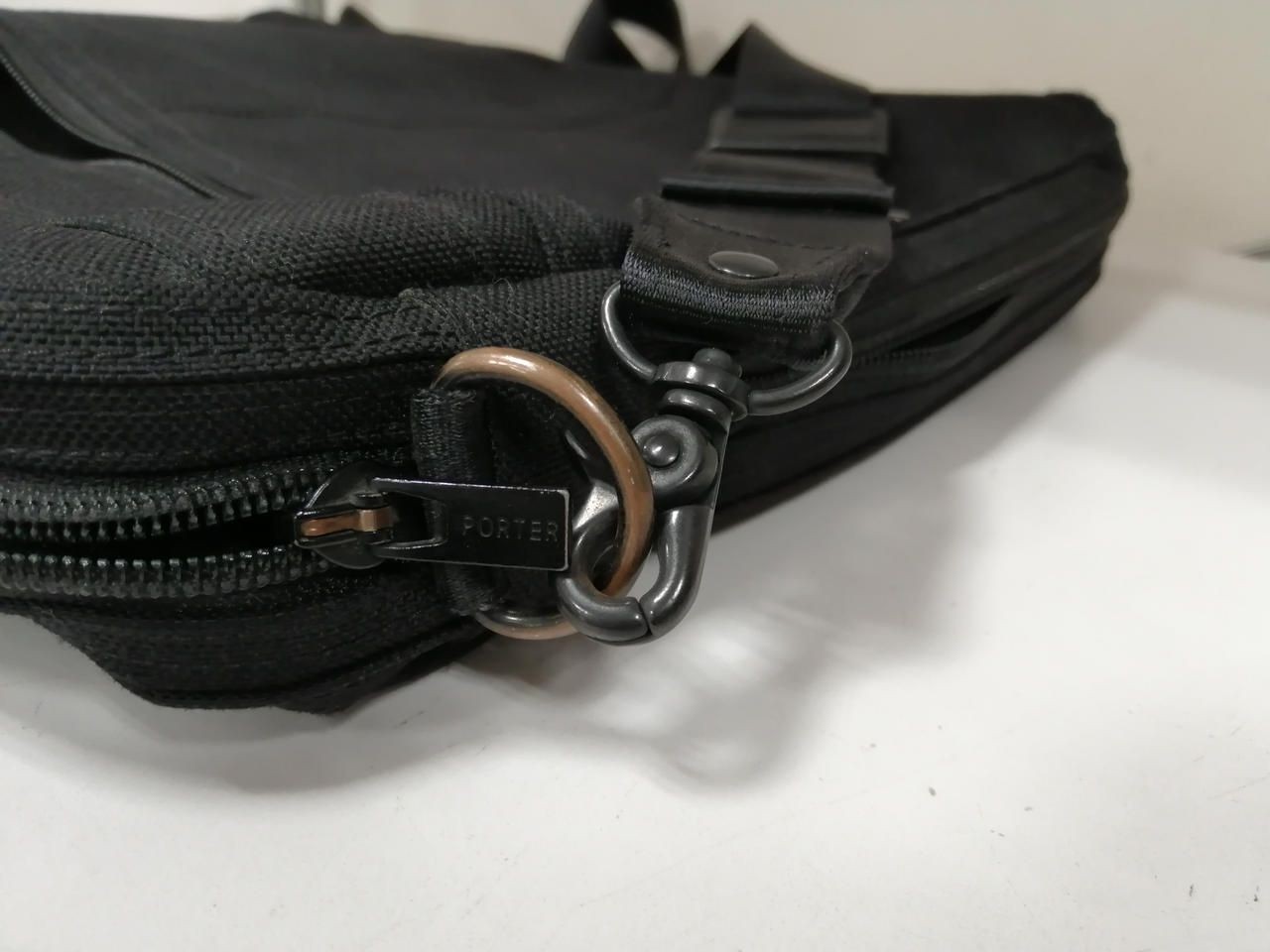 Porter Business Bag Black Used