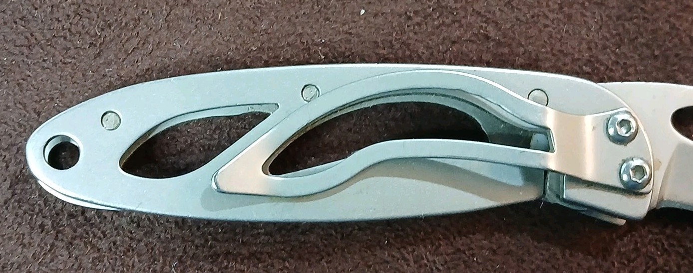 Vtg Small 2" Appalachian Trail Skeleton Single Blade Folding Knife