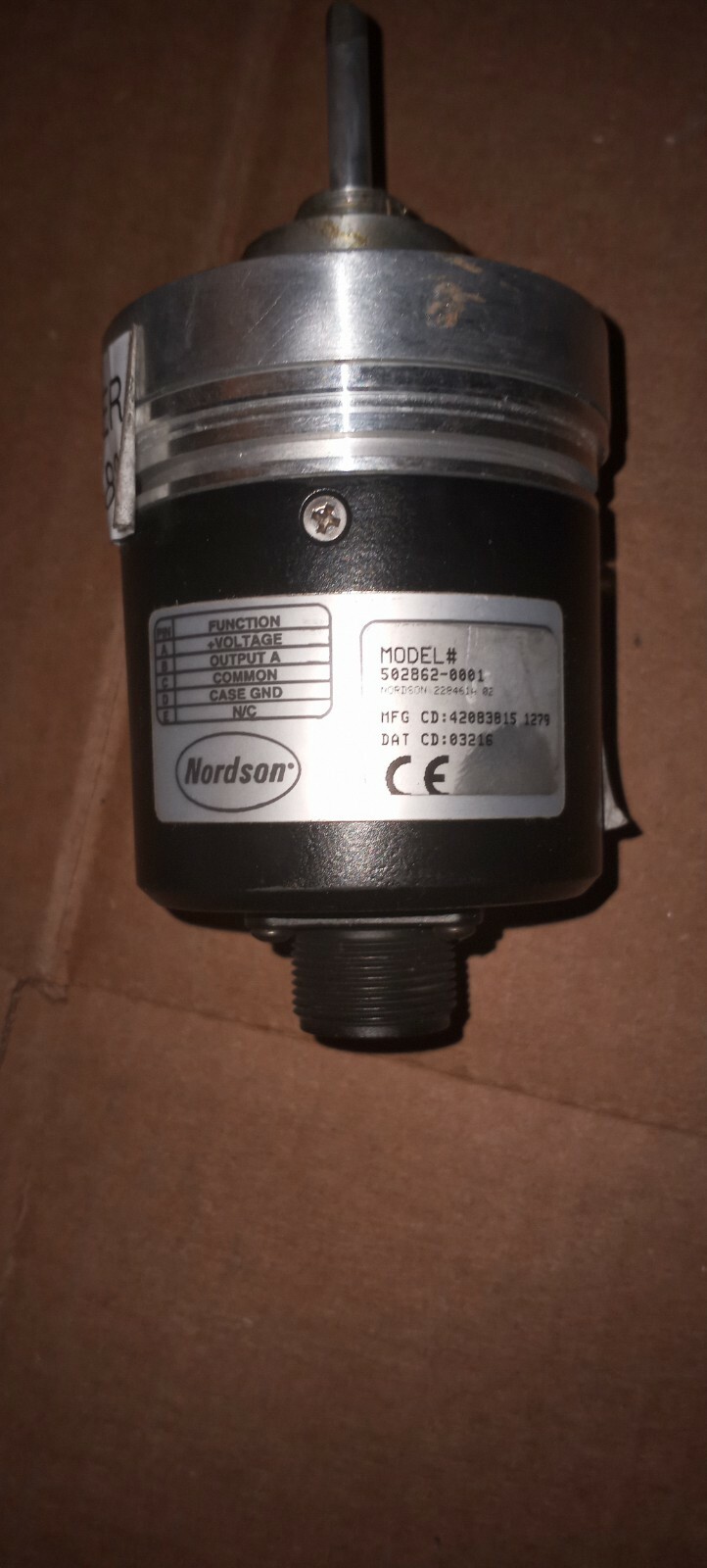 Nordson Encoder 502862-0001   *nos no box