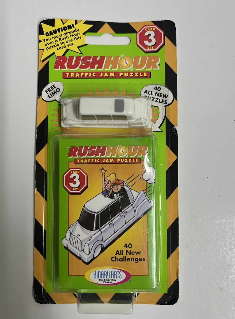 VTG Sealed 1998 Rush Hour Jam Card 3 Set 40 Cards & Free White Limo