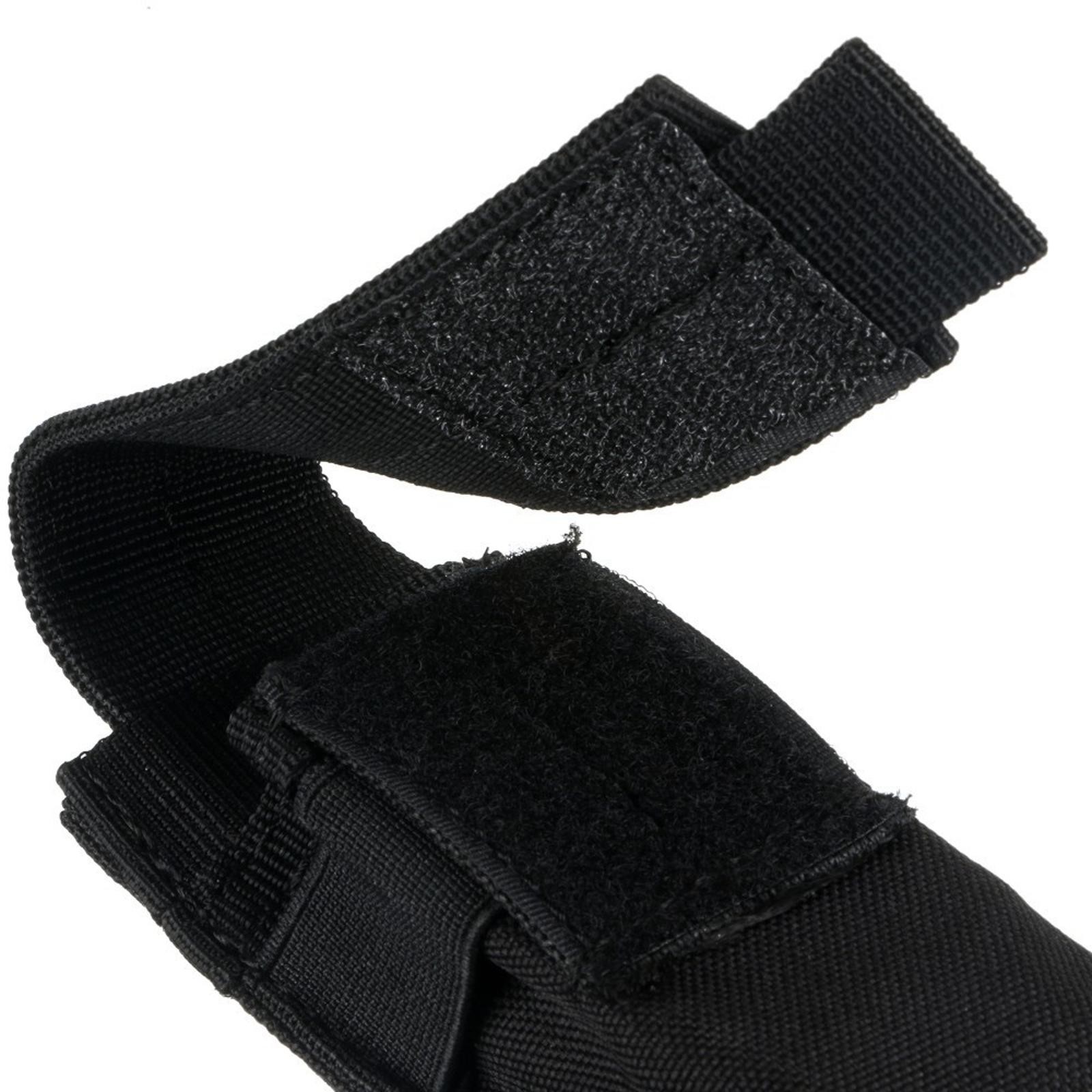 Black 600D Nylon Tactical Tools Pouch Flashlight Small Phone&Tool Holder Case
