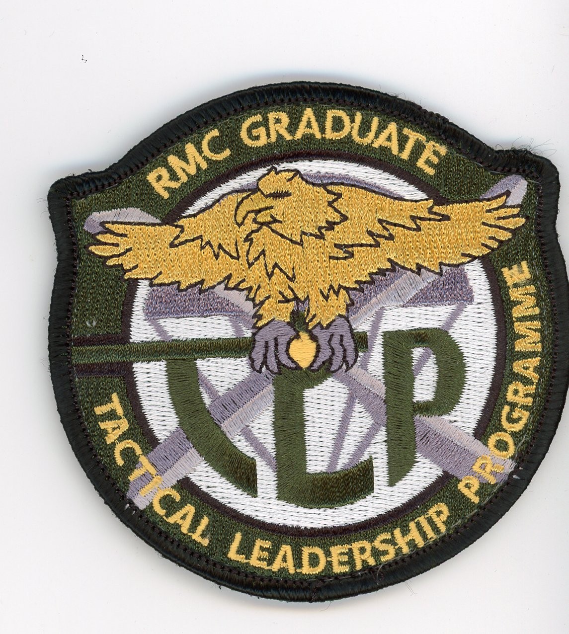 PATCH SPAIN ALBACETE AFB TACTICAL LEADRESHIP PROGRAMME DOUBLE VEL RMC GRADUATE