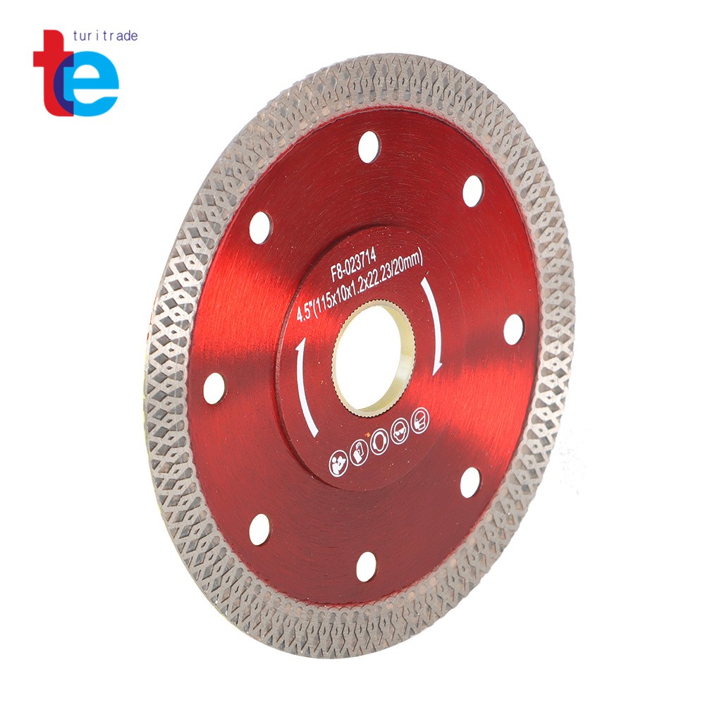 4-1/2" Super Thin Diamond Porcelain Saw Blade Ceramic Cutting Disc 2 Piece