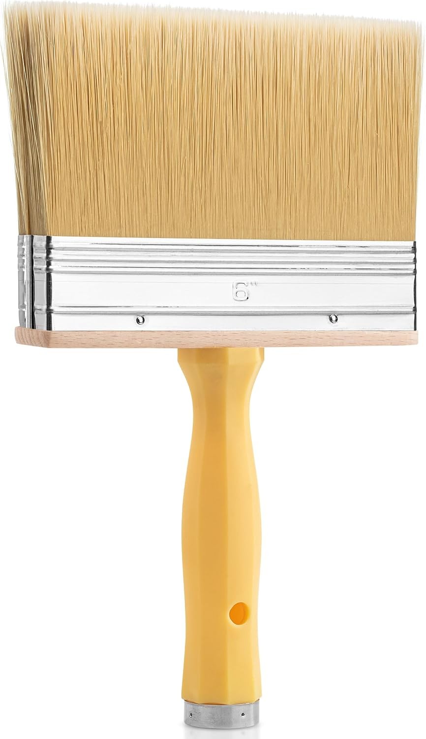 Deck Stain Brush, 6 Inch, Stain Brushes for Wood,Deck Brush, Large Paint Brushes