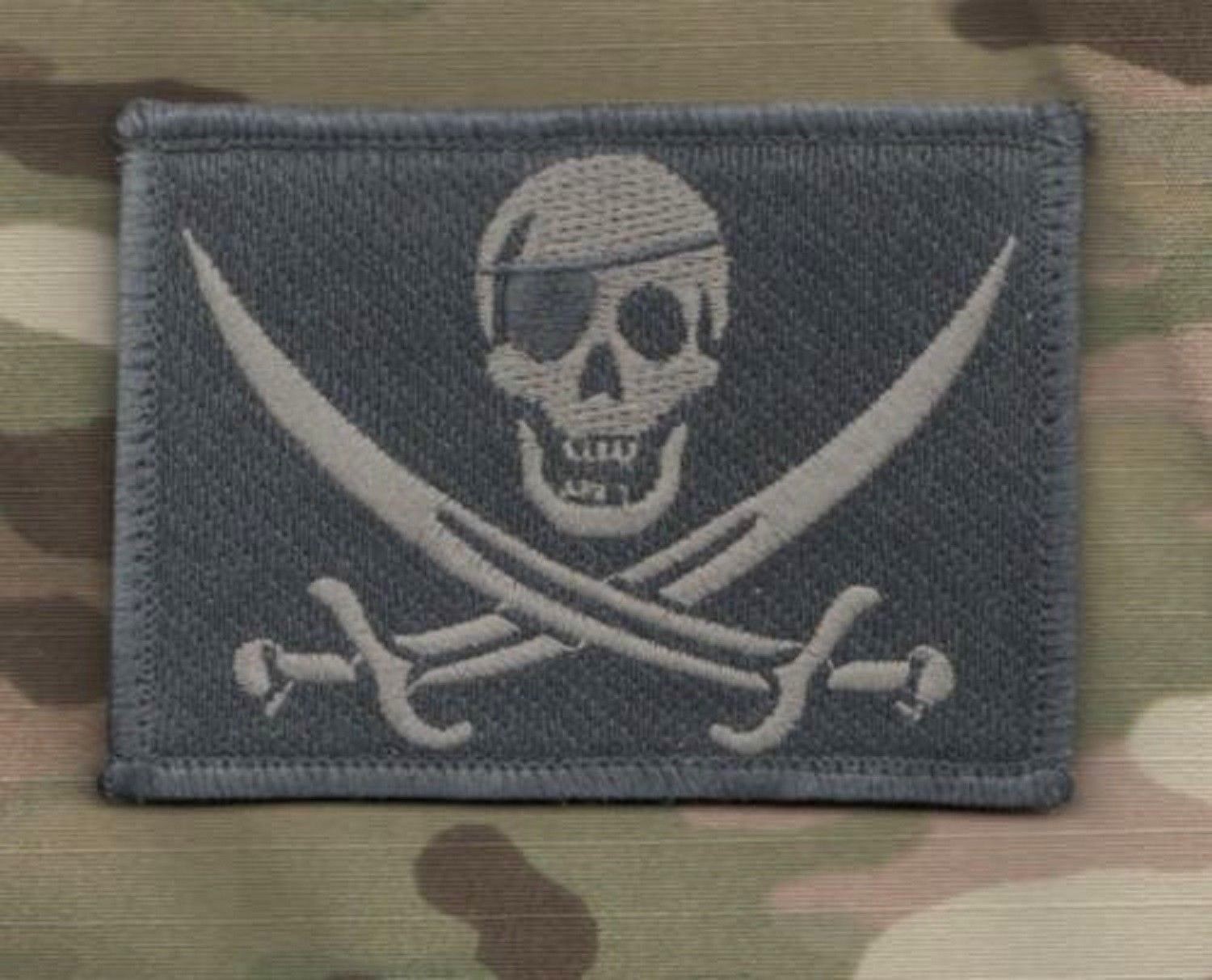 INHERENT RESOLVE US GREEN BERETS ADVISORS burdock One-eye Jack Skull-Cross Bone