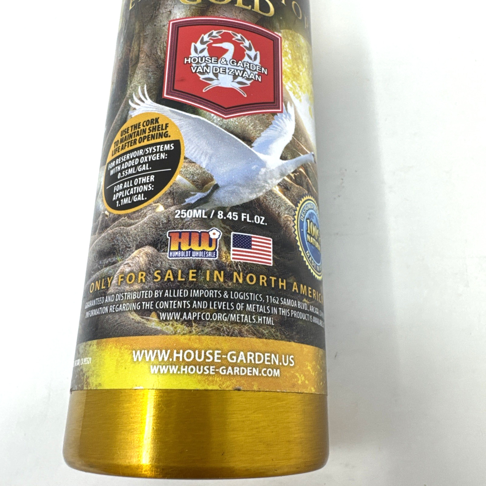 House & Garden Roots Excelurator GOLD - hydroponics root stimulator additive