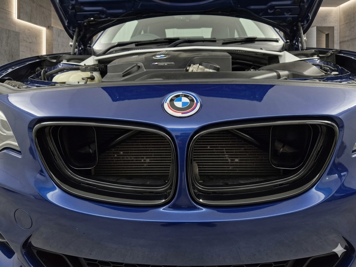 Dynamic Air Intake for BMW F-Series (F20 F30 F31 F32) - Air Intake Scoop 3D »