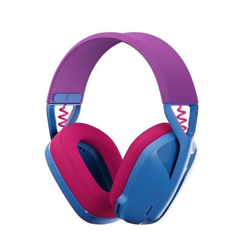 Logitech G435 LIGHTSPEED Wireless Bluetooth Gaming Headset-Blue