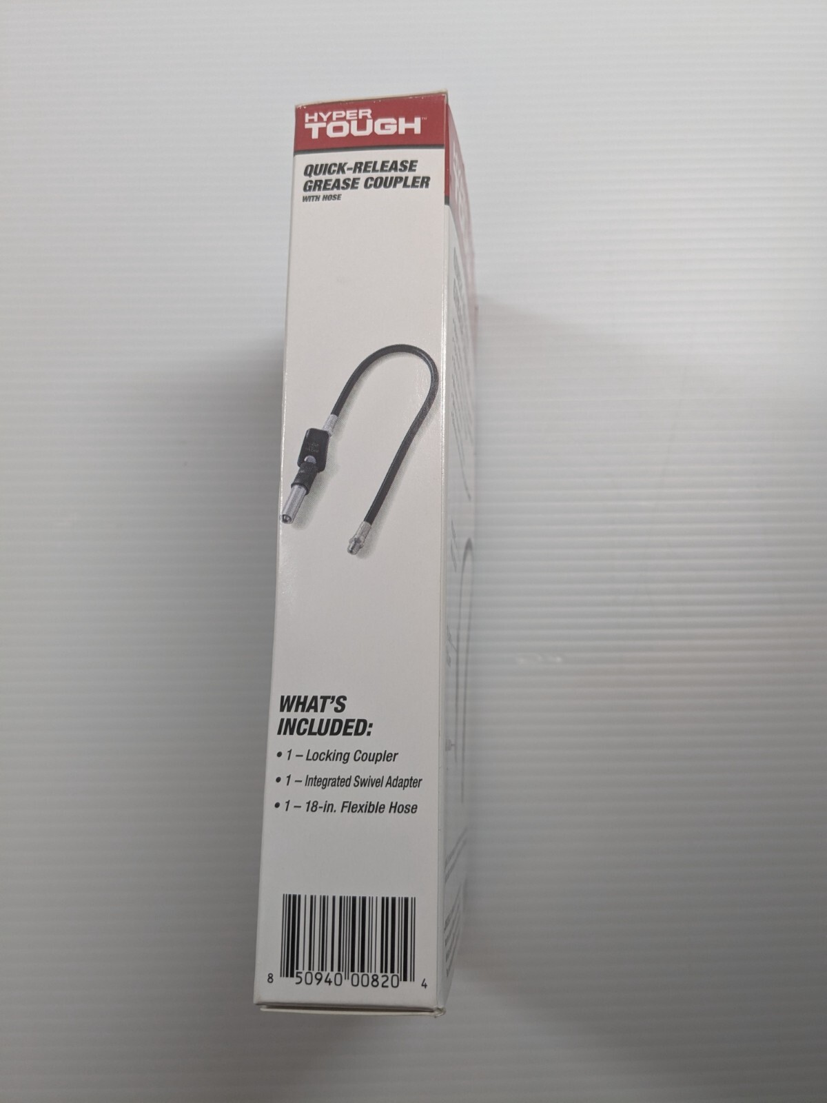 Hyper Tough Quick Release Grease Coupler With 18” Hose New