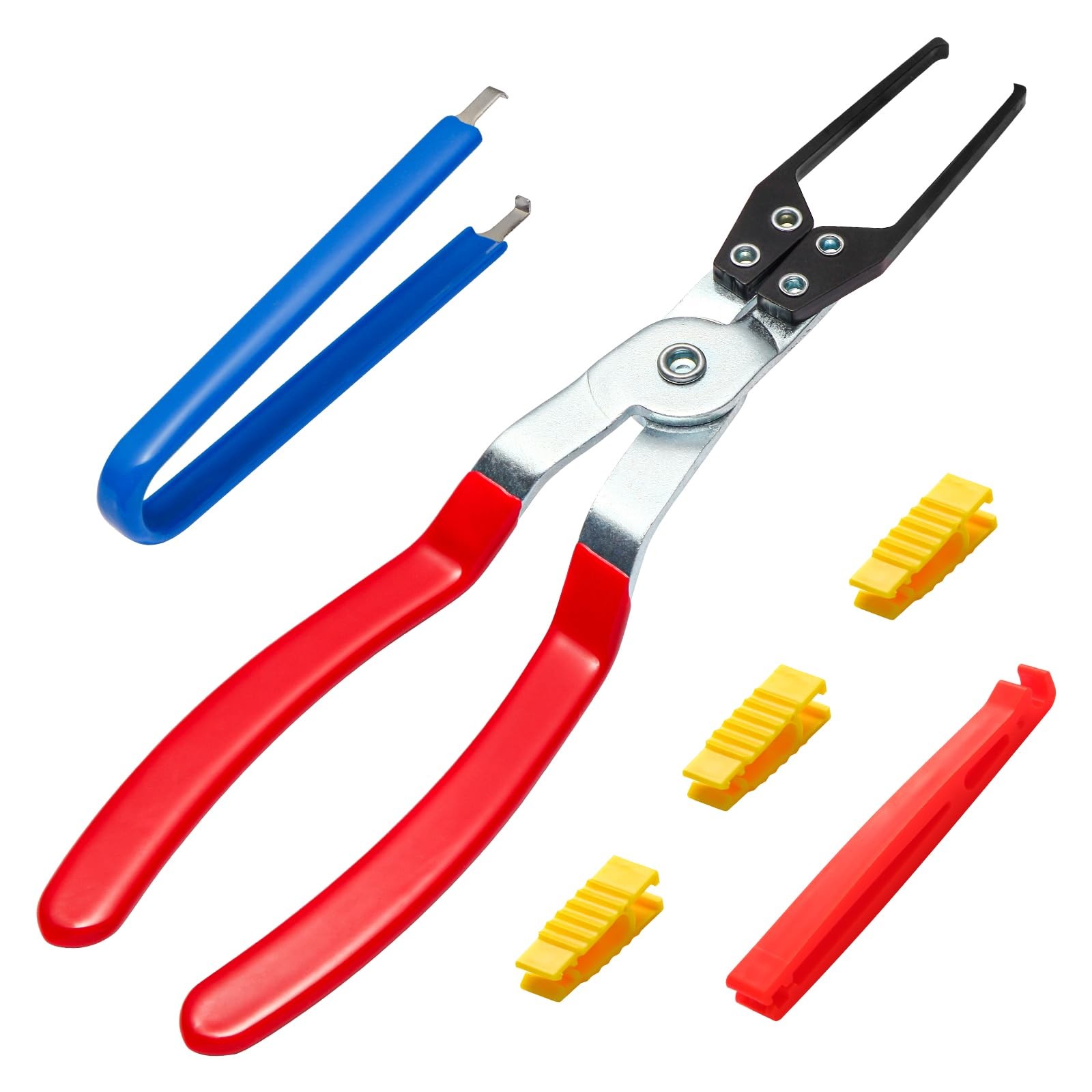 Relay Puller Pliers and Relay Fuse Remover Tools, 6 Pack, Automobile Fuse Pul...