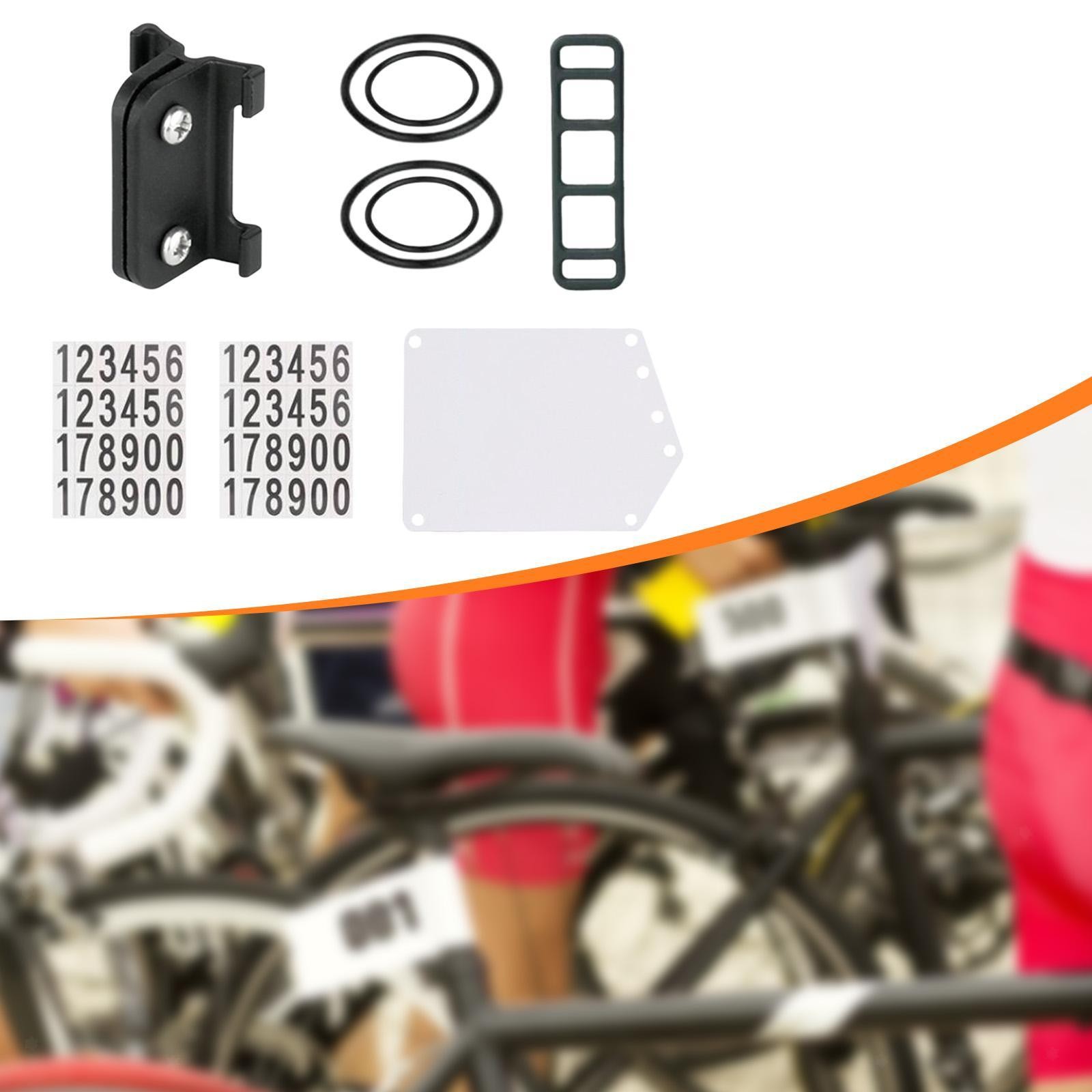 Cycling Plate Number Holder Bike Race Number Plate Holder Biking Competition
