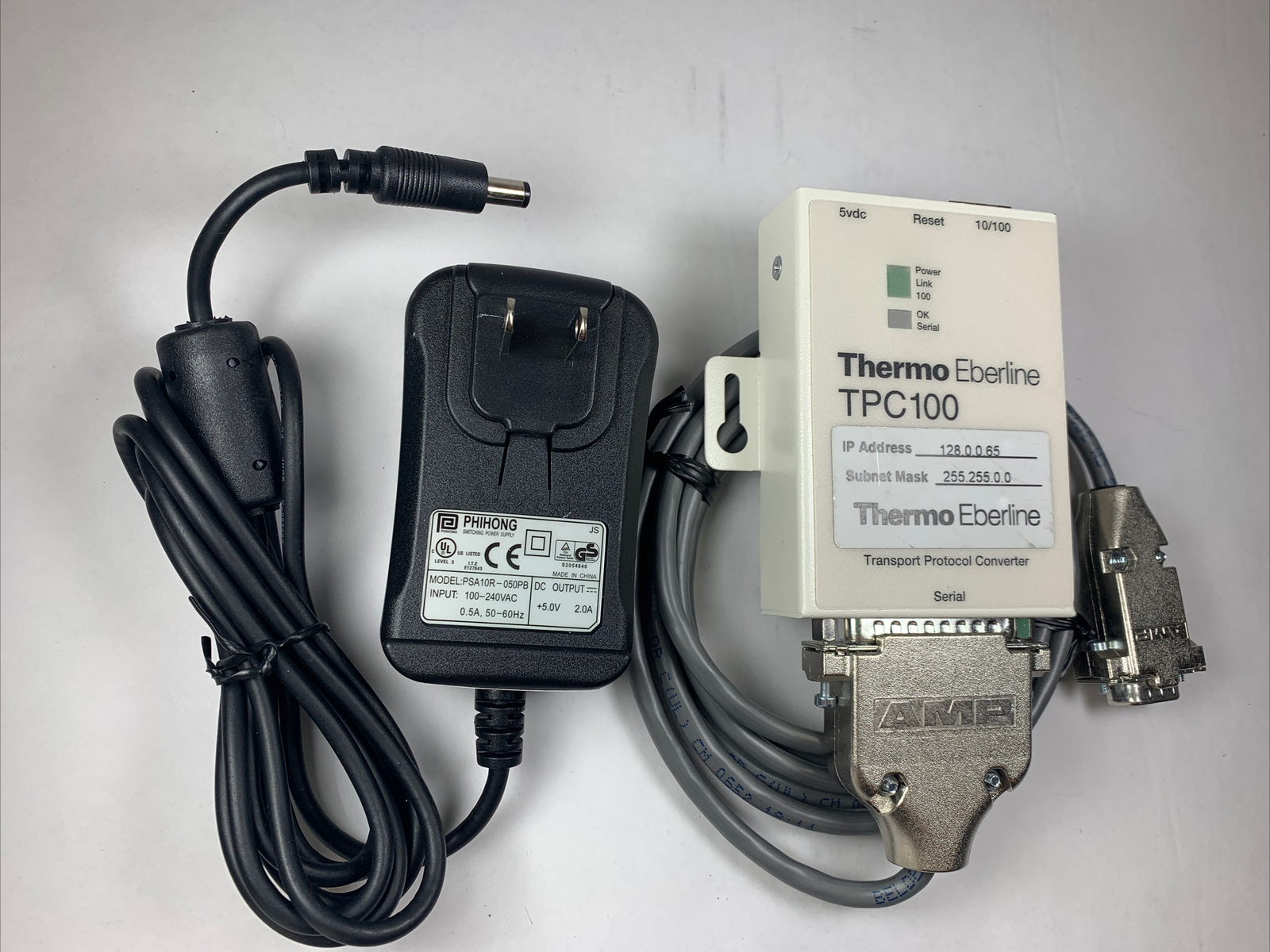 Thermo Eberline TPC100 Transport Protocol Converter w/ Power